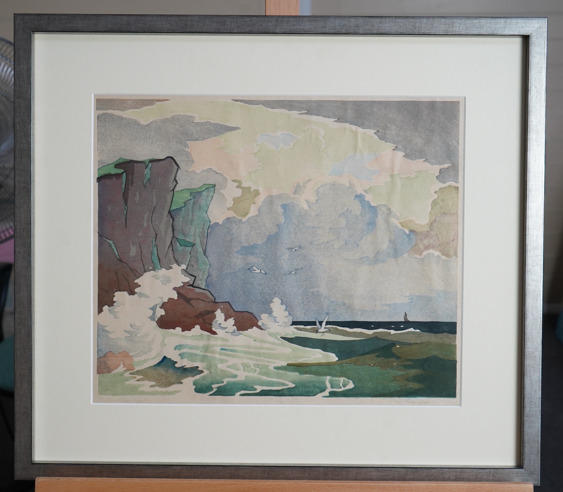 Eric Slater, 1896-1963, 'Rough Sea'